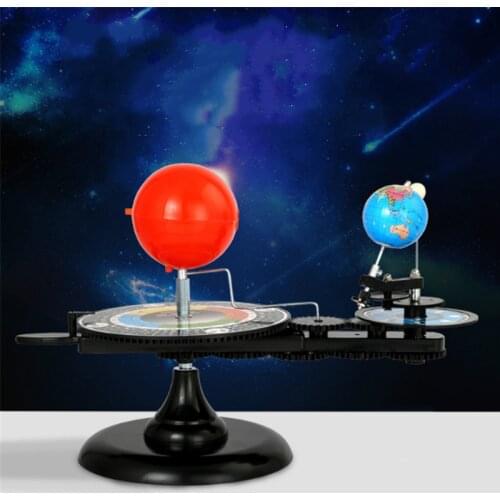 Sun-moon-earth Model Instrument Earth Moving The Sun Demonstration Earth Sun Moon Lunar Eclipse Principle Teaching