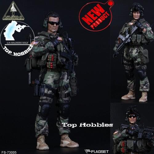 FLAGSET 1/6 In Stock Collectible 1/6 73005 1/6 WE Delta Force Toy Model Male Clothing Accessory 12-inch SoldierAction Figure