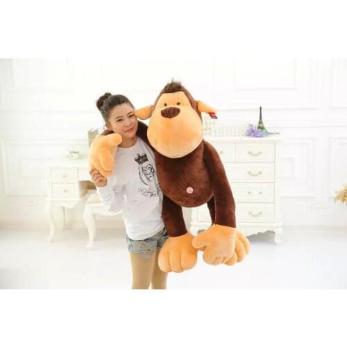 New creative monkey toy big plush long arm orangutan doll gift about110cm 0119