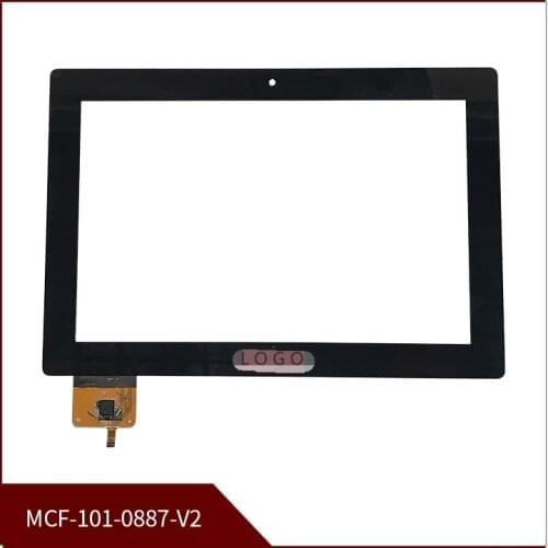 New 10.1 inch For Tablet Capacitive touch screen Lenovo S6000 MCF-101-0887-V2 Digitizer Glass Sensor Free Shipping