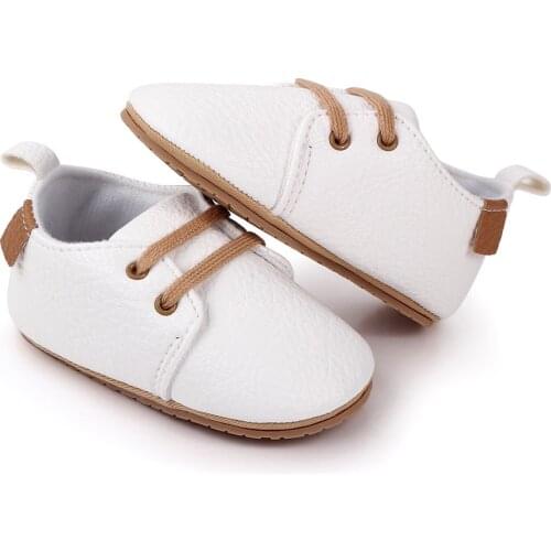 Newborn baby boy shoes Non-slip hard sole infant baby shoes 0-18M baby leather shoes baby moccasins first walker zapatos bebe