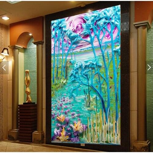 Custom wallpaper for walls 3D , landscape painting for the living room bedroom wall waterproof papel de parede