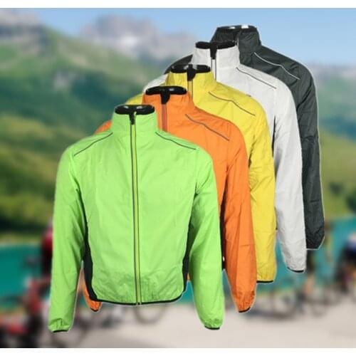 Ultra Light Windproof Cycling Jackets Men Women Waterproof Wind Coat Reflective Bicycle Clothing Raincoat MTB Road Bike Jacket