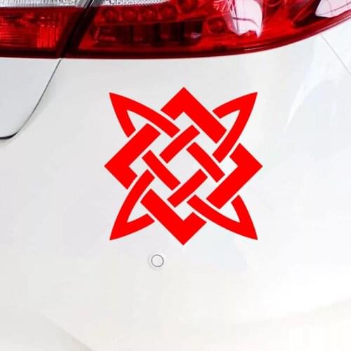 Funny Slavic Pattern Car Sticker Automobiles Motorcycles Accessories PVC Decal for BMW VW Audi Octavia Gti Honda Lada