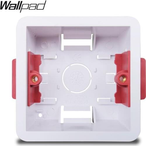 1 Gang Dry Lining Box For Gypsum Board Drywall Plasterboad 35mm Depth Wall Switch BOX Wall Socket Cassette Wallpad