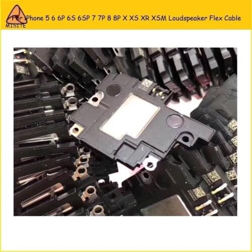 10Pcs LoudSpeaker Flex For iPhone X XR Xs Max 6 6Plus 6S 6S Plus 7 8 Plus 5S SE 5C 5 Loud Sound Buzzer Ringer Speaker Flex
