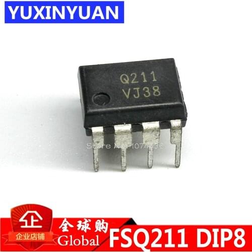 10PCS/LOT Q211 FSQ211 LCD power management chip DIP-8