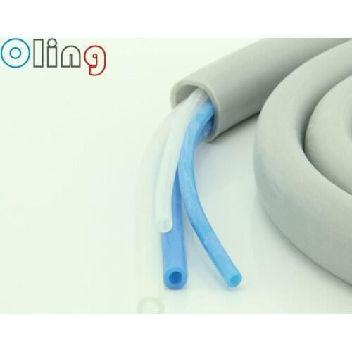 5PCS Dental Chair Unit Tube for 4 Holes Foot Control Switch Tubing Foot Stepe Pipe Dental Materials Free Shipping SL1121