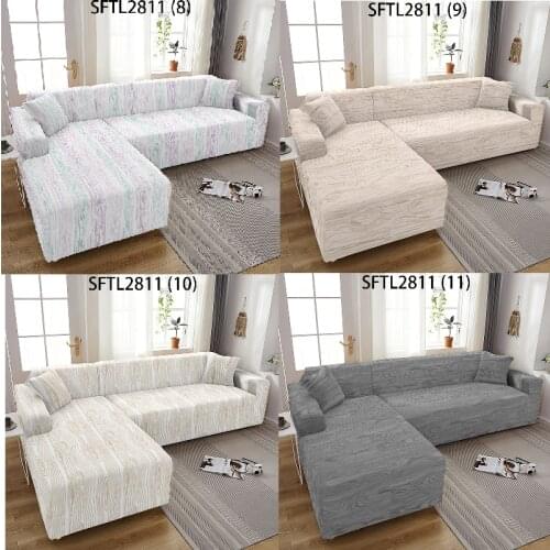 Geometric stripes Cushion cover Puff seat Sofa chaise cover lounge corner sofa cover Sofa cover Armchair cover Plaids and covers