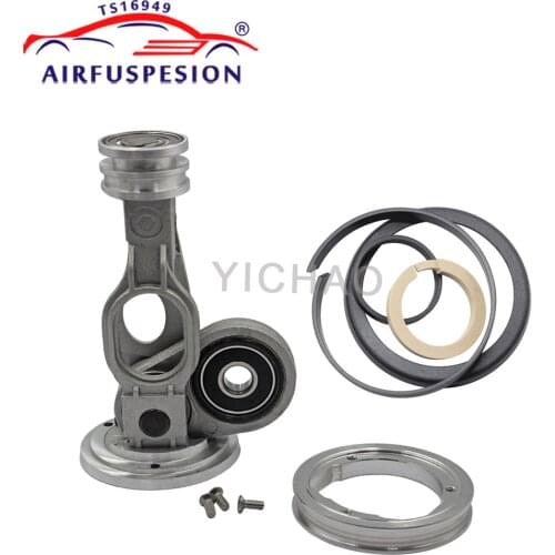 For Mercedes W164 W221 W251 W166 Connecting Rod Piston Rings Air Suspension Compressor Pump Repair Kits 1643201204 1663200104