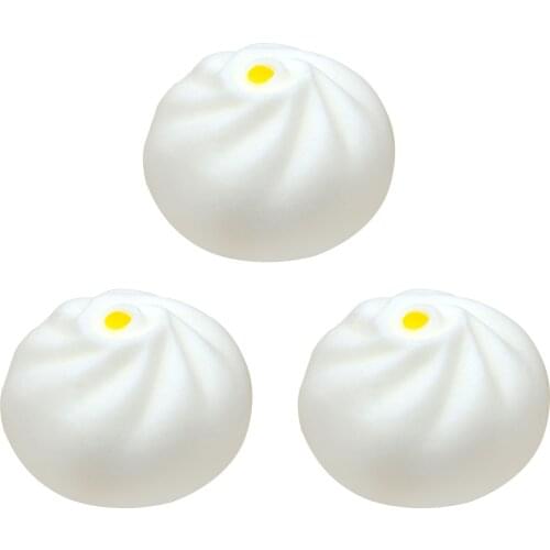 Simulation And Interesting Food Buns Tricky Exhaust Decompression Toy