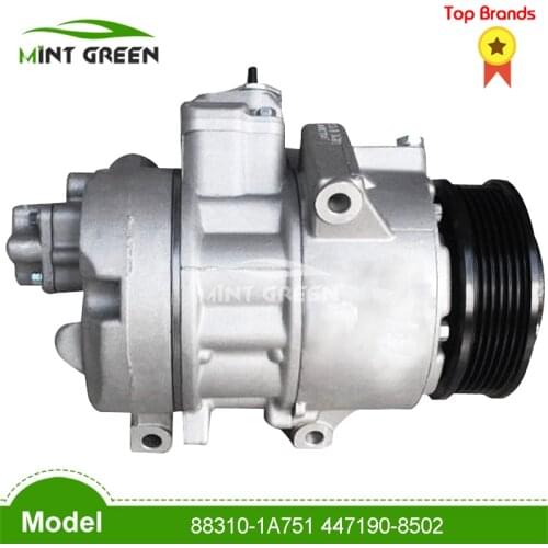 For AC Compressor Toyota Corolla 1.8L 2007 2008 2009 2010 883101A750 883101A751 4471908502 88310-1A750 88310-1A751 447190-8502