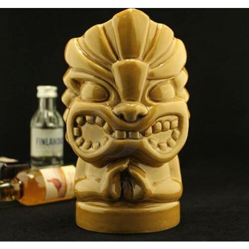Cute Hawaiian Cocktail Tiki Home Party Decoration Creative Mug Special Waikiki Ceramic Beer Cup