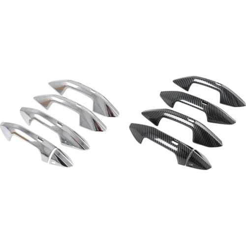 Car Outer Exterior Door Handle Cover Trim ABS Style Side Door Handle Decoration For- A3 2021