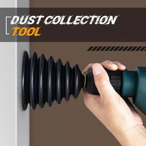 Electric Drill Dust Cover Rubber Impact Hammer Drill Dust Collector Dustproof Device Power Tool Accessories by