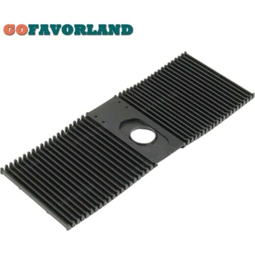 LHD Shift Dustproof Plate Center Gear Lever Strip Cover Trim Black 4E1713187A 4E1 713 187 A For Audi A8 4E 2004-2010