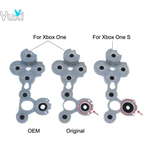 YuXi For Xbox One Conductive Rubber Contact Button D-pad Silicone Pad Replacement For Xbox One S Controller