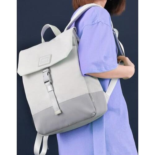 Women Stylish Backpack 13 14 15.6 Inch Laptop Backpack Waterproof Oxford College Notebook Backpack Bag Schoolbag Mochila