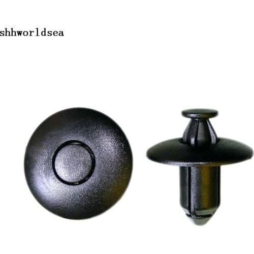 Shhworldsea auto plastic clip Bumper, mudguard snap for nissan