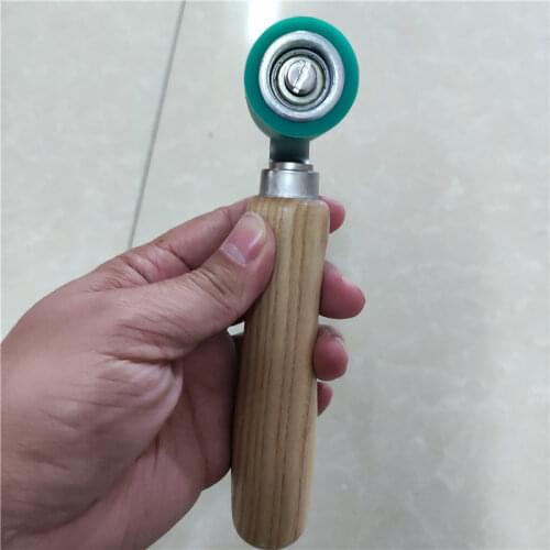 Free shipping two pcs 40mm Silicone Ball Bearing Pressure Seam Rollers for Hot Air Plastic welding gun