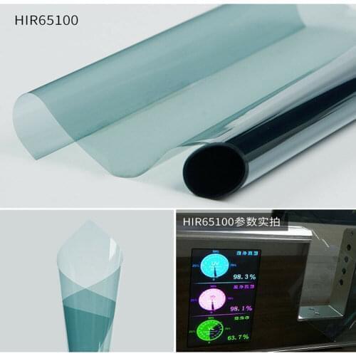 Car Window Tint SUNICE 0.5*3m 65%VLT Car Home Solar Film Light Blue Window Tint Tinting Roll Film Summer Sun Protection Sticker