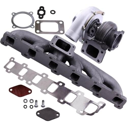 Exhaust Manifold & T3 GT3582 Turbo For Nissan Safari Patrol 4.2L TD42 Diesel GQ Y60 Y61 Turbocharger Turbine