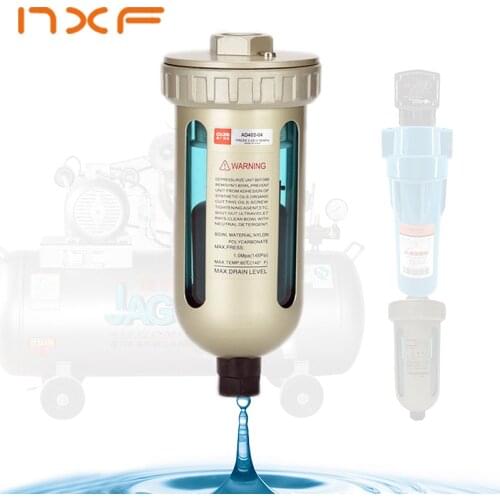 High Quality AD402 Air Pump AD402-04 Automatic Drainer Drain Valve Air Tank Compressor Oil Water Separator Filter