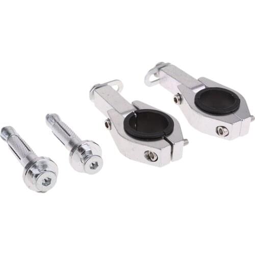 28MM 1 1/8 " Motorcycle Hand Guard Handguards Hardware Fat Clamp Mount Kit