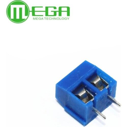 50pcs 5.08-301-2P 301-2P 50PCS 2 Pin Screw Terminal Block Connector 5mm Pitch Automation Kits