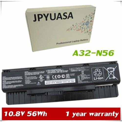 7XINbox 10.8V 56Wh A31-N56 A33-N56 A32-N56 Laptop Battery For ASUS N46 N46V N46VJ N46VM N46VZ N56 N56V N56VJ N56VM N76 N76VZ