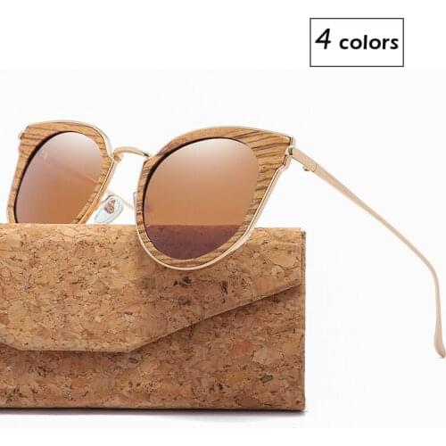 Wood Sunglasses for Men and Women Polarized Womens Sun glasses UV400 Gift