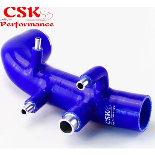 For Subaru GC8 EJ20 WRX STI Induction turbo intake/inlet pipe Blue hose 98 99 00