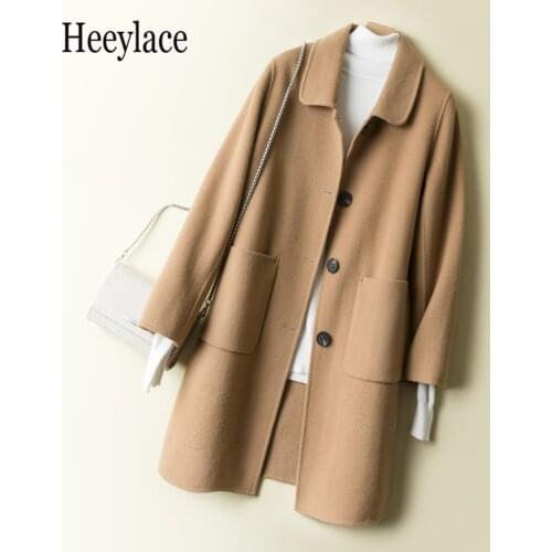 Heeylace Women's Cashmere Coats