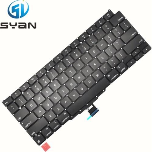 SYan A2337 US keyboard for Macbook Pro Retina air 13.3 laptop key cap Brand New M1 EMC 3598 2020 Year