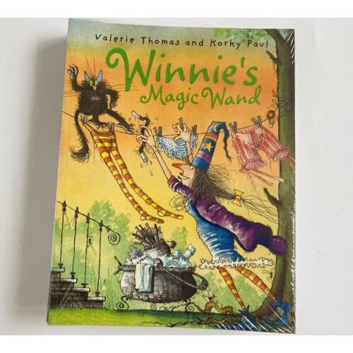 4-10 year 14 book/set Winnie the Witch Children English comic picture books English Chapter Bridge Book Extracurricular Reading