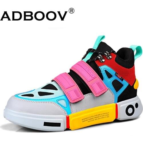 ADBOOV 2019 Hot Sale Women Men Sneakers Non-Slip Basic Flat Shoes Women PU+Mesh Upper EVA Insoles Couple Fashion Sneakers
