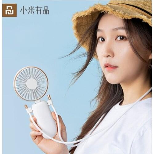 YouPin Benks Small Fan Angle Adjustment Third Gear Wind Speed Quiet and Low Noise Portable Handheld or Placed On The Desktop