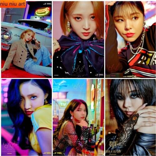 MAMAMOO Latest Album AYA Diamond Painting Diamond Inlaid Diamond Mosaic Diamond Embroidery Cross Stitch Kits Home Decoration