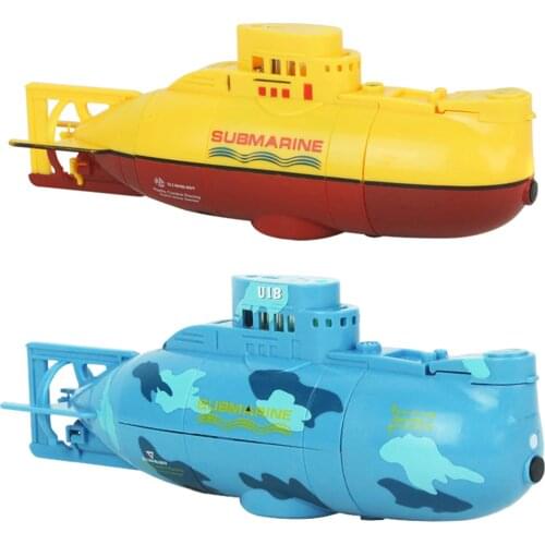 Mini RC Submarine 3CH Remote Control Toy RTR with USB Cable Kids Gift
