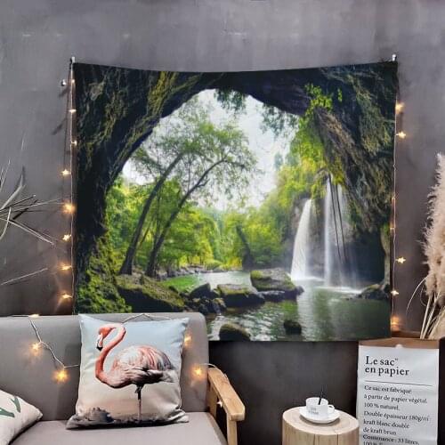 ForestVille 3D Printing Tapestry Wall Hanging Bed Spread Beach Towel Table Cloth Yoga Mat Home Decoration Concise Style Design