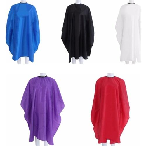 Nylon Hairdresser Cut Cape Antistatic Hairdressing Wrap For Haircutting Waterproof Barber Haircut Gown Apron Salon Styling Cloth