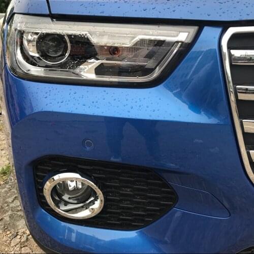 ABS 2pcs/set Front Fog Light Lamp Decorated Frame For Great Wall Haval H2S CCA053