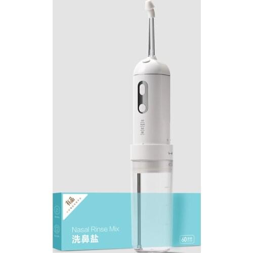 Xiaomi Miaomiaoce Portable Nasal Rinser Electric Nose Cleaner Pulse Water Flow Rechargeable Safety Sanitation Nasal Patency Tool