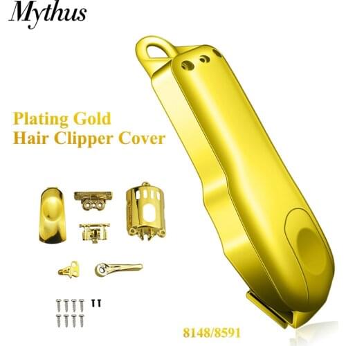 Mythus Barber Supplies Clipper Replacement Accessories 8148 8591 Gold Barber Clipper Cover Lid Cordless Magic Hair Clipper Case