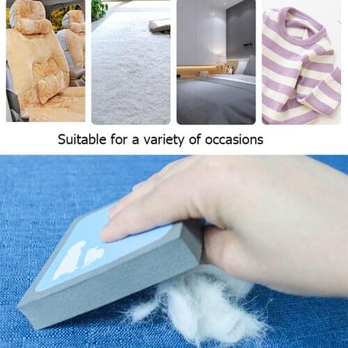 Static Electricity Pet Hair Removal Carpet Brush Foam Sponge Cleaner Household Car Seats Bed Mats Washable pet Fur Cleaning Tool
