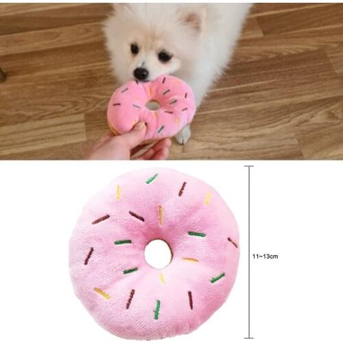 Cute Plush Dog Chew Toys Interactive Training Dog Plush Toy Molar Plush Doll for Dog Toys Training Pet Accessories Supplies
