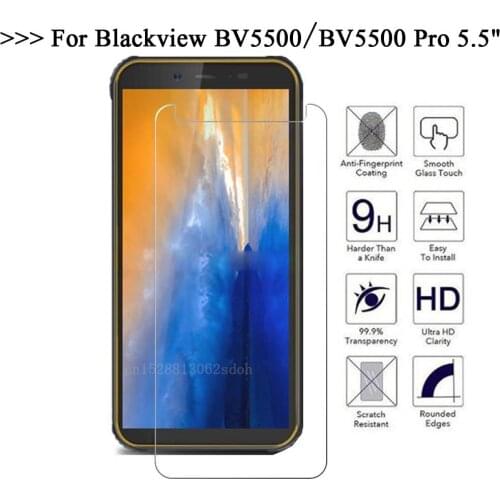 Tempered for Blackview BV5500 PRO GLASS Explosion-proof Protective Screen Protector For BV5500 Phone Film