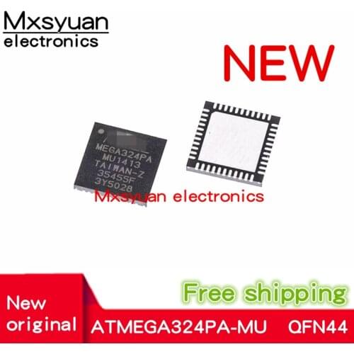 5PCS~20PCS/LOT ATMEGA324PA-MU MEGA324PA MEGA324PA-MU ATMEGA324PA-MUR QFN44 New original
