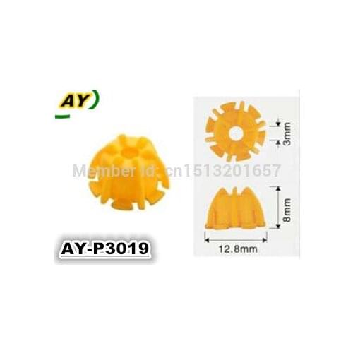 Free shipping!500pieces/set ASNU036 fuel injector repairing kit of plastic parts insulation cap (AY-P3019,12.8*3*8mm)