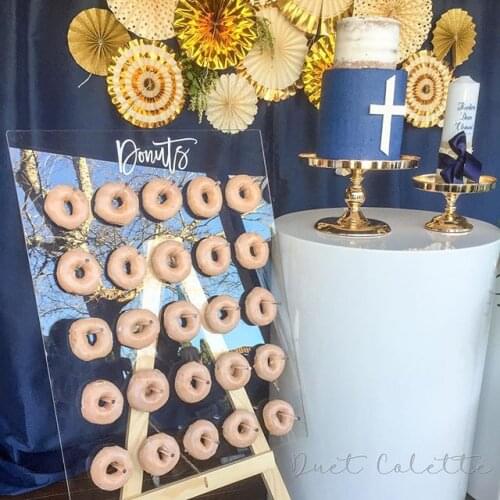 Large and tall Wedding Stage Decoration Backdrop Wedding Cake Stand Set Acrylic Plinth senyu1704